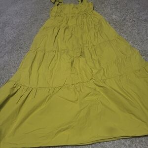 Ellison Lime Green Maxi Dress